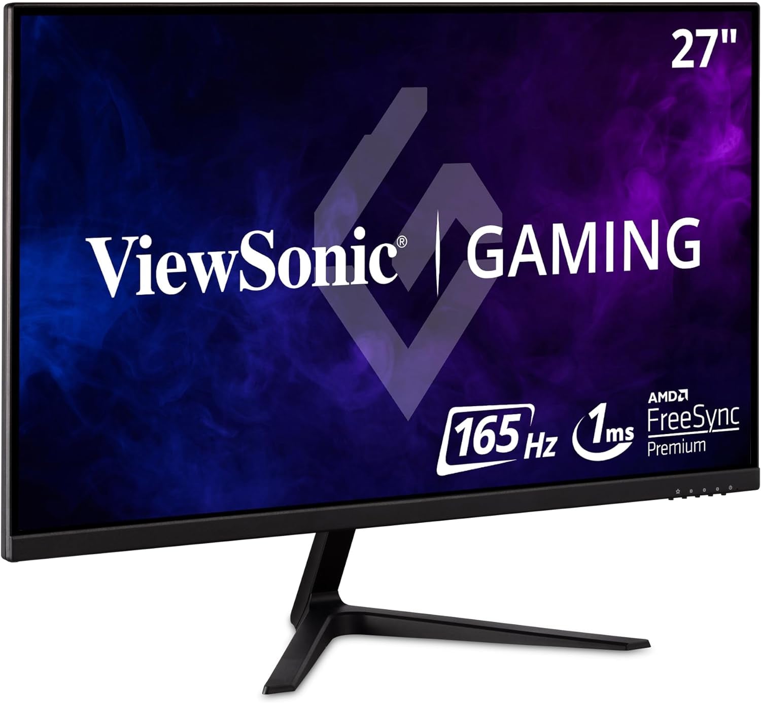 VX2718-P-MHD 27 Inch 1080P Gaming Monitor, 180Hz and 1Ms for Smooth Gameplay, Freesync and Eye Care Technology for Comfortable Viewing, HDMI, and Displayport Inputs