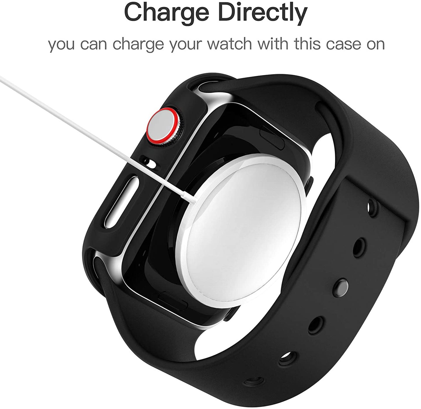 For Apple Watch 44Mm SE Series 4/5/6 Screen Protector Case 12 Pack | PC Hard Cover with Tempered Glass Film Highly Responsive Touch Scratch Resistant Protective Bumper for Iwatch Accessories